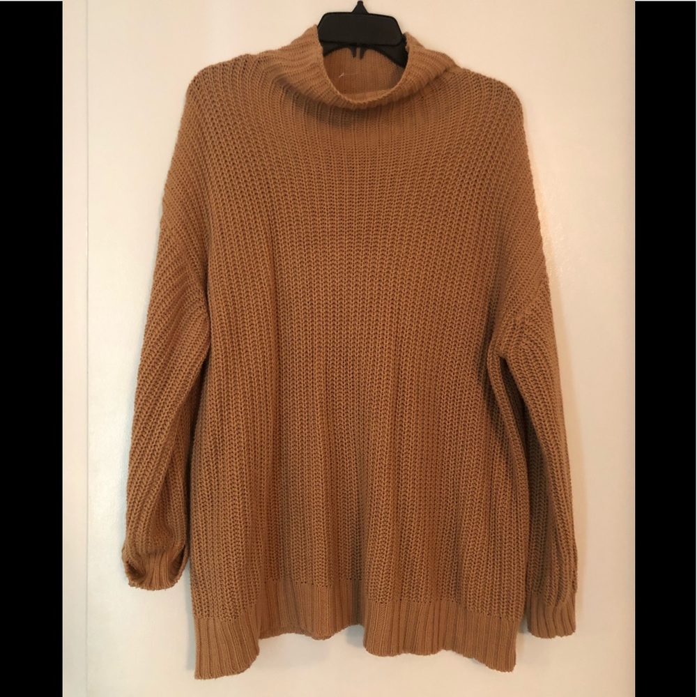 AE Oversized mock neck sweater